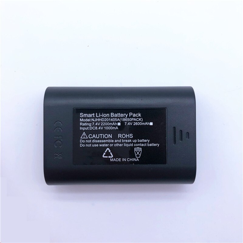 7.4V 2200mAh Lithium Battery for Heated Gloves Socks Insoles Jackets Temperature Adjustable Rechargable Replace battery