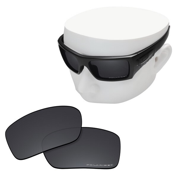 OOWLIT Anti-Kras Vervanging Lenzen voor-Oakley Si Ballistic Det Cord Geëtst Gepolariseerde Zonnebril