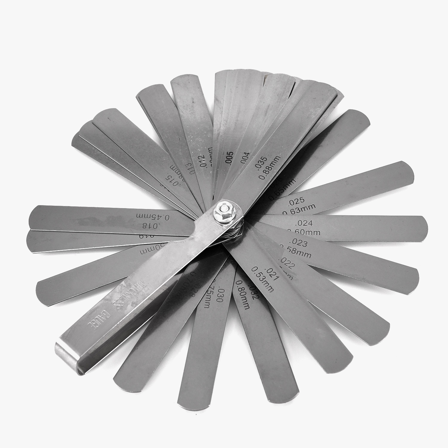 32 Blade Dual Reading Combination Feeler Tool 1Pc Check Measurement Measuring Precision Measuring Tools Feeler Gauge