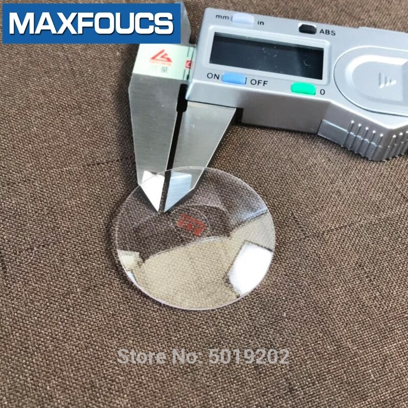 Montre en verre anti-rayures, Double dôme, verre saphir, Transparent cristal 1.0mm, diamètre 20 mm ~ 29.5mm, 1 pièce