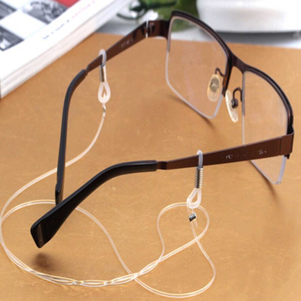 Neue 1 Pc unisex transparent Brillen Anti Unterhose Gurt dehnbar Nacken Kabel Außen Brillen Schnur Sonnenbrille Seil Band Halfter