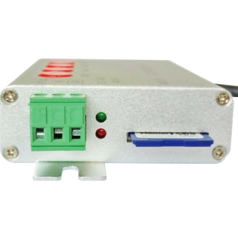 Dc5v 24v ledet digital wifi dmx 512 kontroller 2048 piksler rgb kontroller wifi programmerbar kontroller kontrollert av app  h806sb