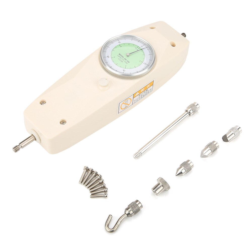 10N Analog Dynamometer Force Meter Measuring Instrument Tester Push Pull Force Gauge Meter