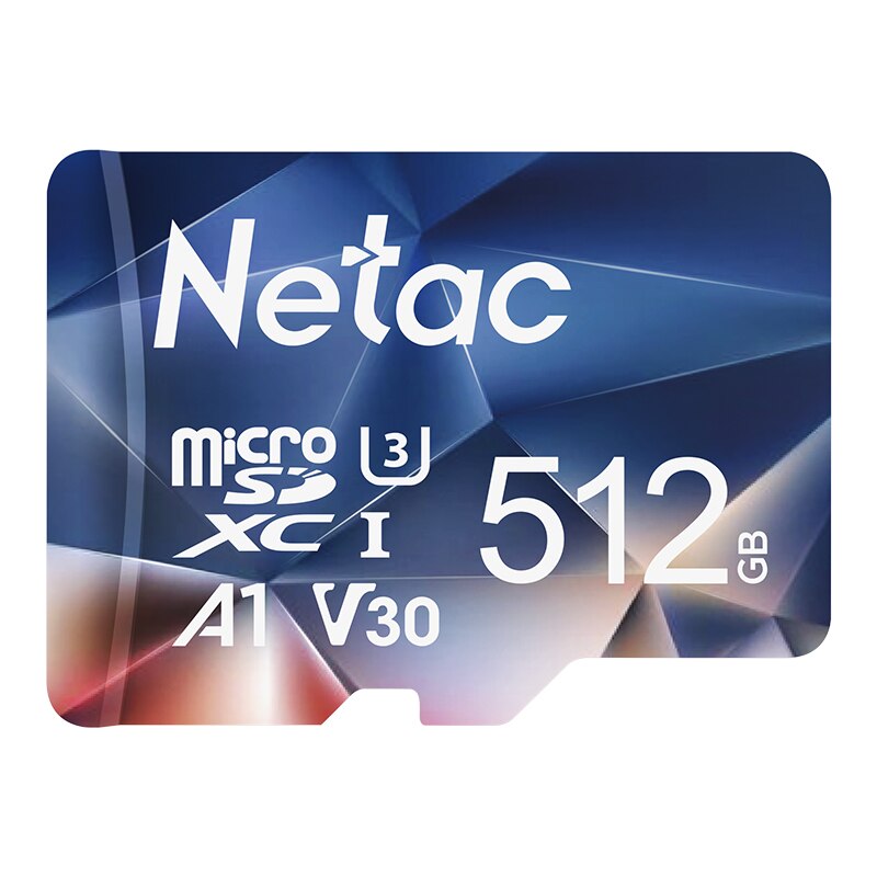 Netac Micro Sd 256Gb 128Gb 512Gb Sd-kaart Geheugenkaart Class10 Sd Geheugen 100 Mb/s Sdxc Microsd sd/Tf Flash Card Microsd Voor Telefoon