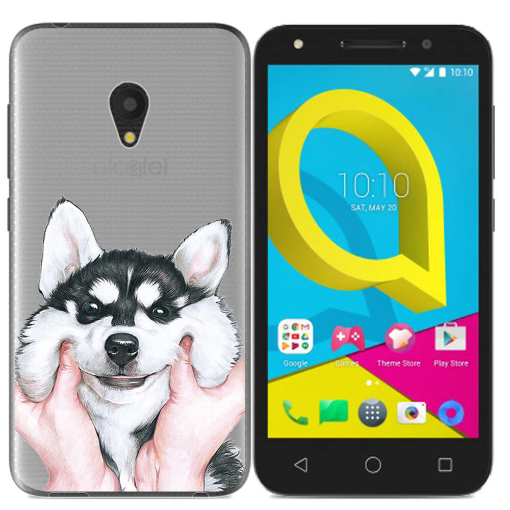 Phone Case For Alcatel U5 3G / Alcatel U5 Plus Cute Cartoon Painted TPU Soft Case Silicone Cover: 15