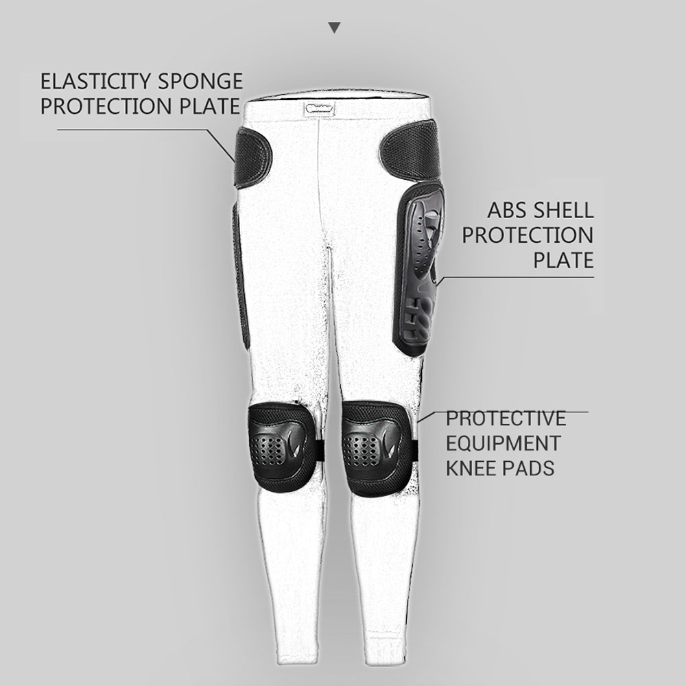 HEROBIKER Motorcycle Pants Long Armor Motorcycle Motocross Pants Ski Skating Cycling Motocross Protective Gear Hip Protector
