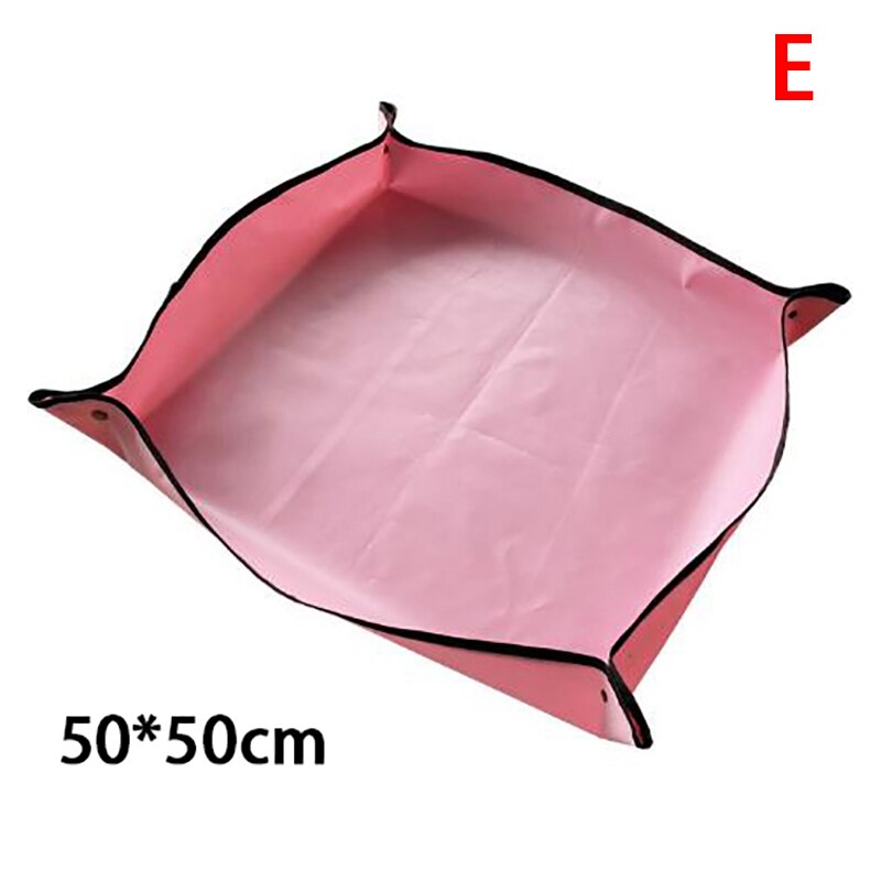 Blokada wodoodporna przeciw zabrudzeniom zagęścić umywalka poduszka mieszać gleby kwiat ziemi mata ogrodnictwo Podkładka wielokrotnego użytku składany garnek robić przesadzania: E