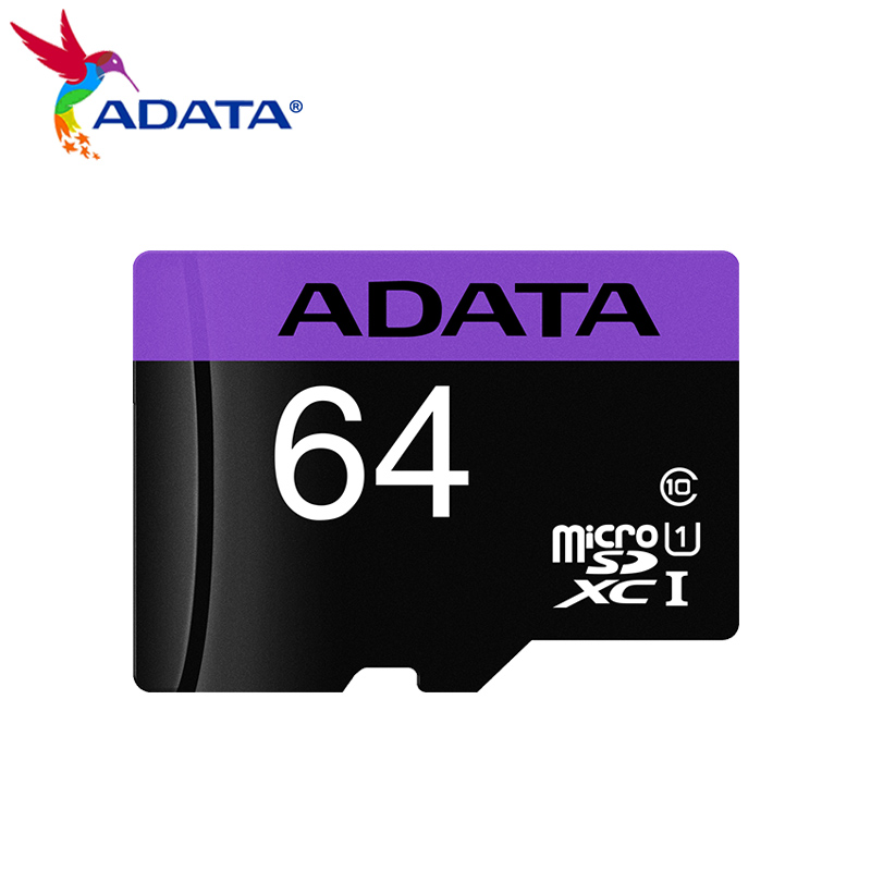 ADATA 64GB Micro SD Card 32GB TF Flash Card 64GB Class 10 High Speed Memory Card For Smartphone 100% Original