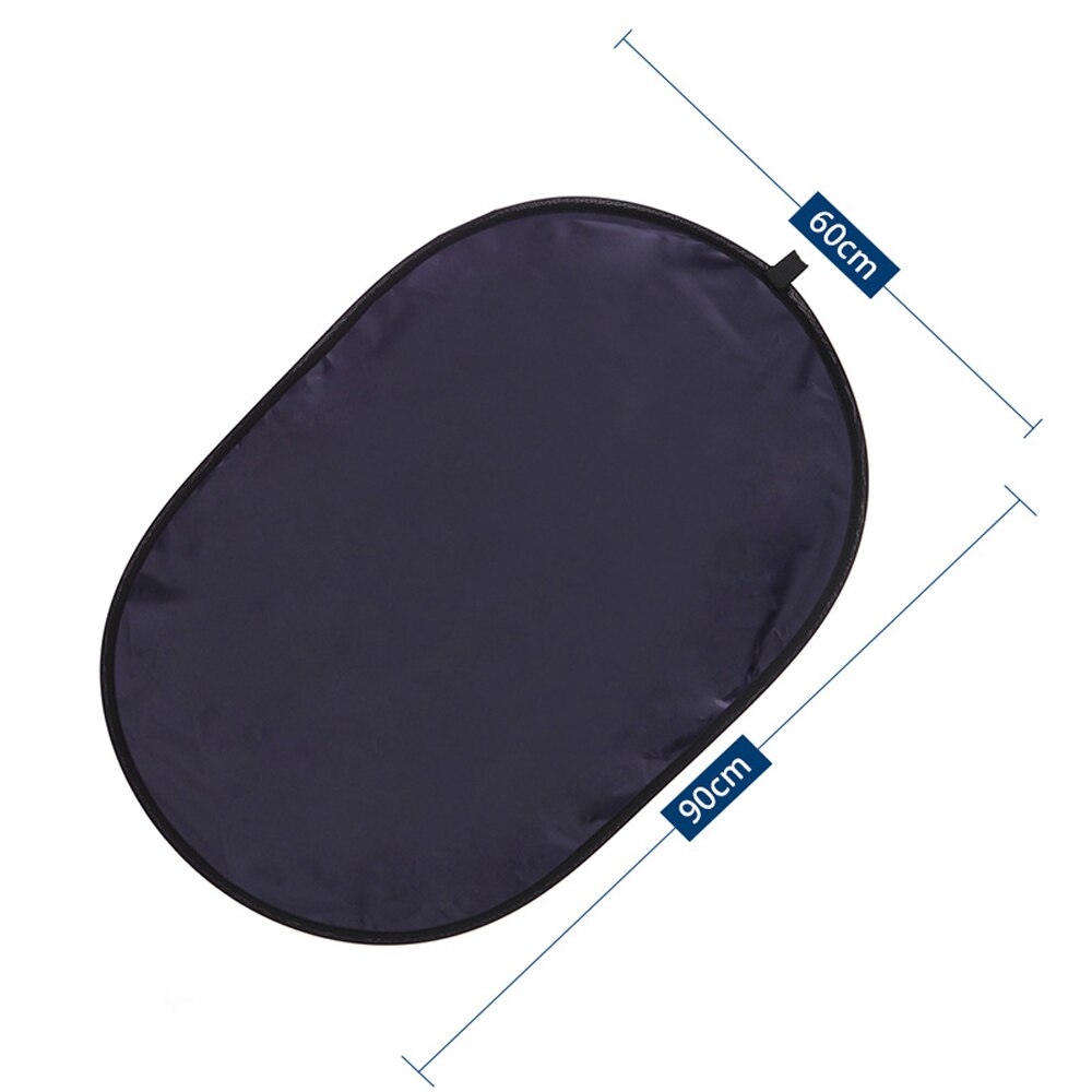 60*90cm 5 in 1 Oval Reflektor Tragbare Fotografie Studio Foto Faltbare Licht Reflektor für Outdoor Studio Reflecteur