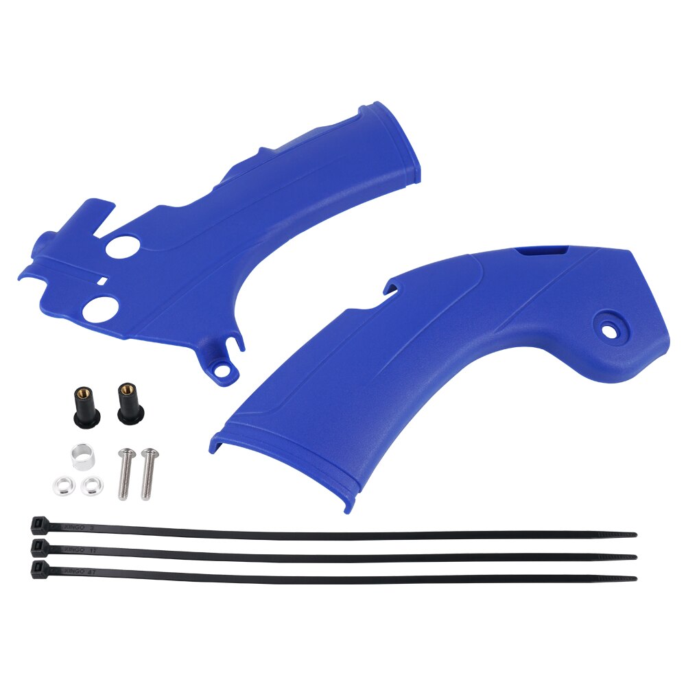 Voor Yamaha YZ250F YZ450F YZ450FX Frame Guards Covers Protectors YZ250F YZ450FX YZ450F Motorfiets Frame Protectors: Blauw