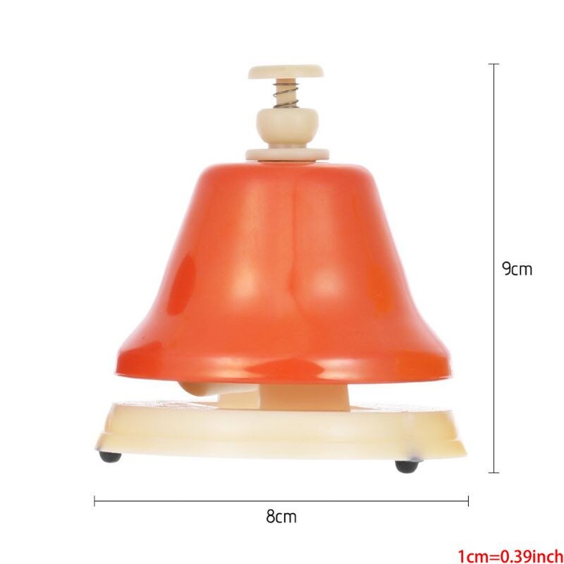Colorful 8 Note Hand Bell Set Early Musical Educational Instrument Toys G99D