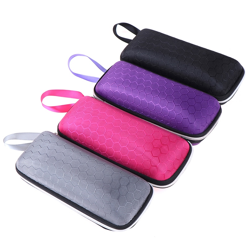Brille etuier cover solbrille etui til kvinder brilleæske med lanyard lynlås brille etui til mænd