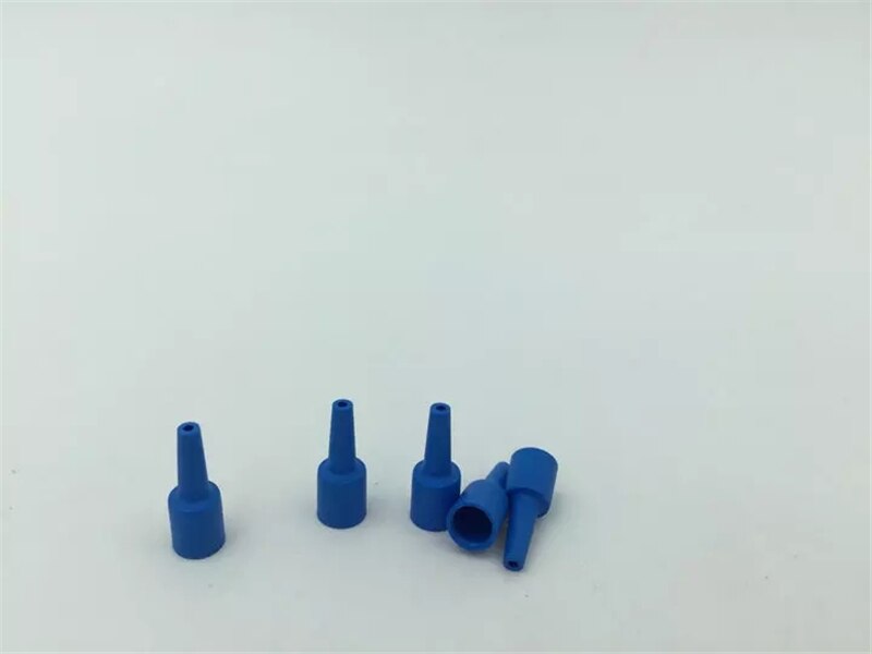 1000 stuks 0.9mm glasvezel boot voor SC connector 0.9mm beschermende laars Blauw voor FC connector kit milieu korte laars ELINK