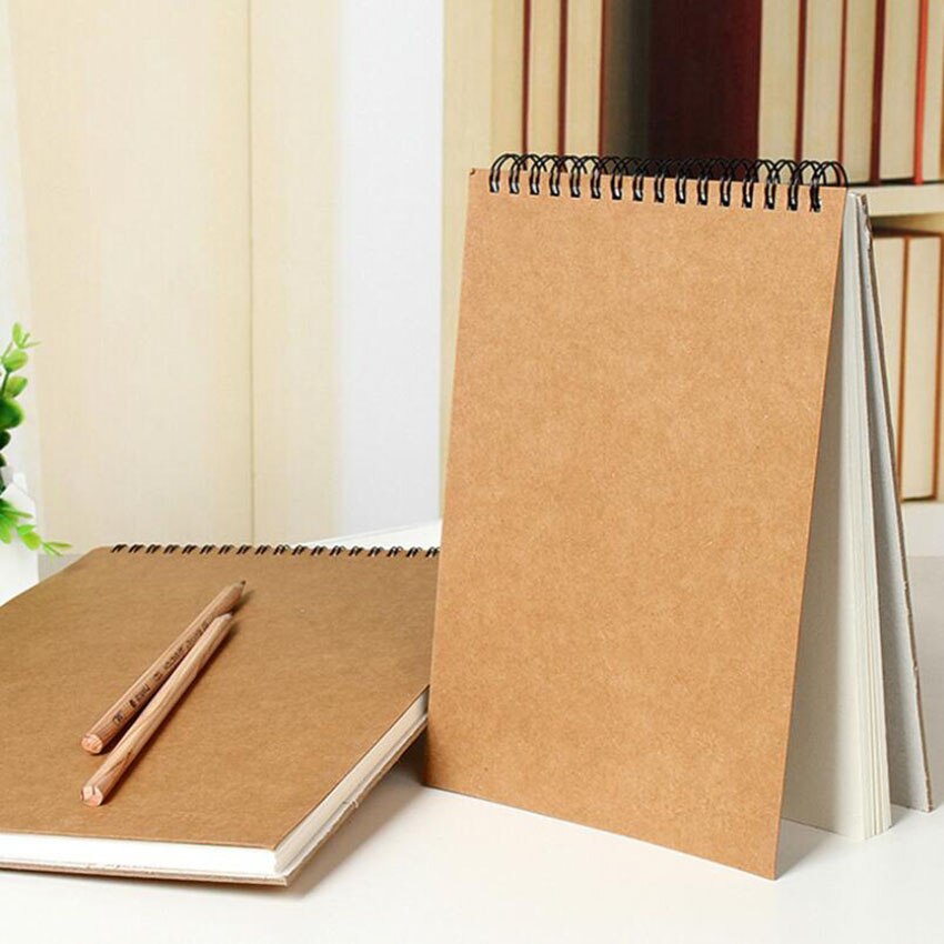 1PC Student Sketching Sketchbook 30 Pages A3/A4/A5 Art Paper Spiral Coil Sketchbooks Paper Notebook Sketch Book Art Supplies