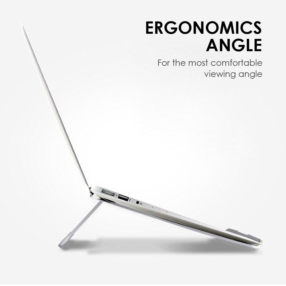 Foldable Laptop Stand Aluminum Desktop Adjustable Notebook Holder Desk Laptop Stand For 7-15 inch Macbook Pro Air