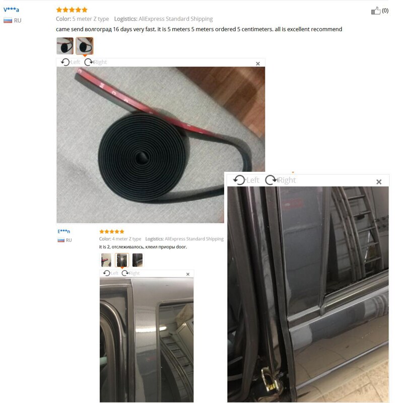 Z-typ bildörrtätningslist kant gummi ljudisolering tätningslist tätning gummilist trim auto gummitätningar z-formad tätning
