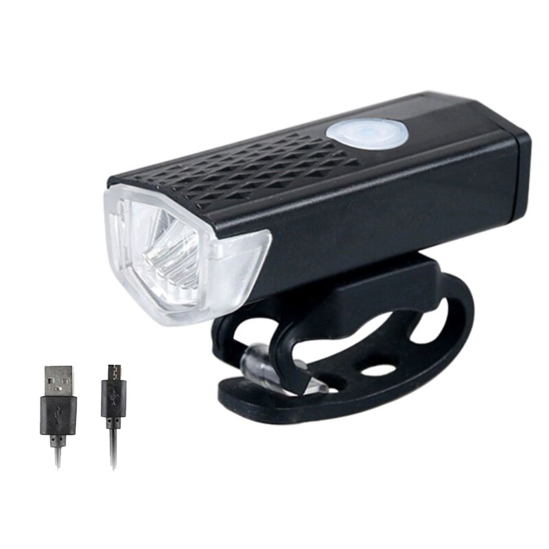 Bike Light Set USB Rechargeable 350 Lumens MTB Bicycle Lamp Front Headlight Bicycle LED Flashlight Lantern Lights