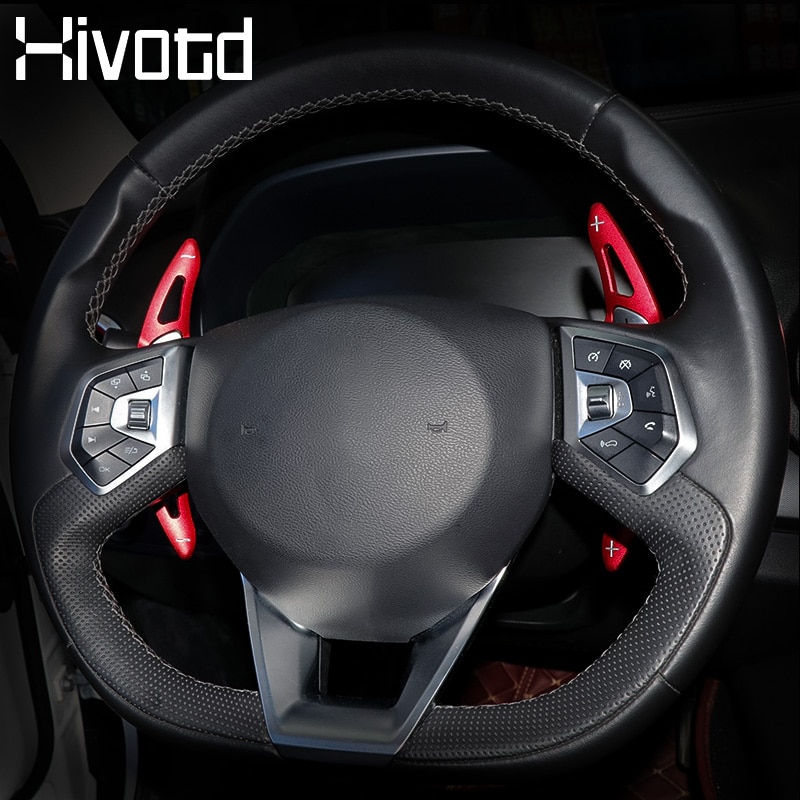 Hivotd For Haval F7 F7X Car Accessories Steering Wheel Shift Paddle Shifter Extension DSG extender Stickers