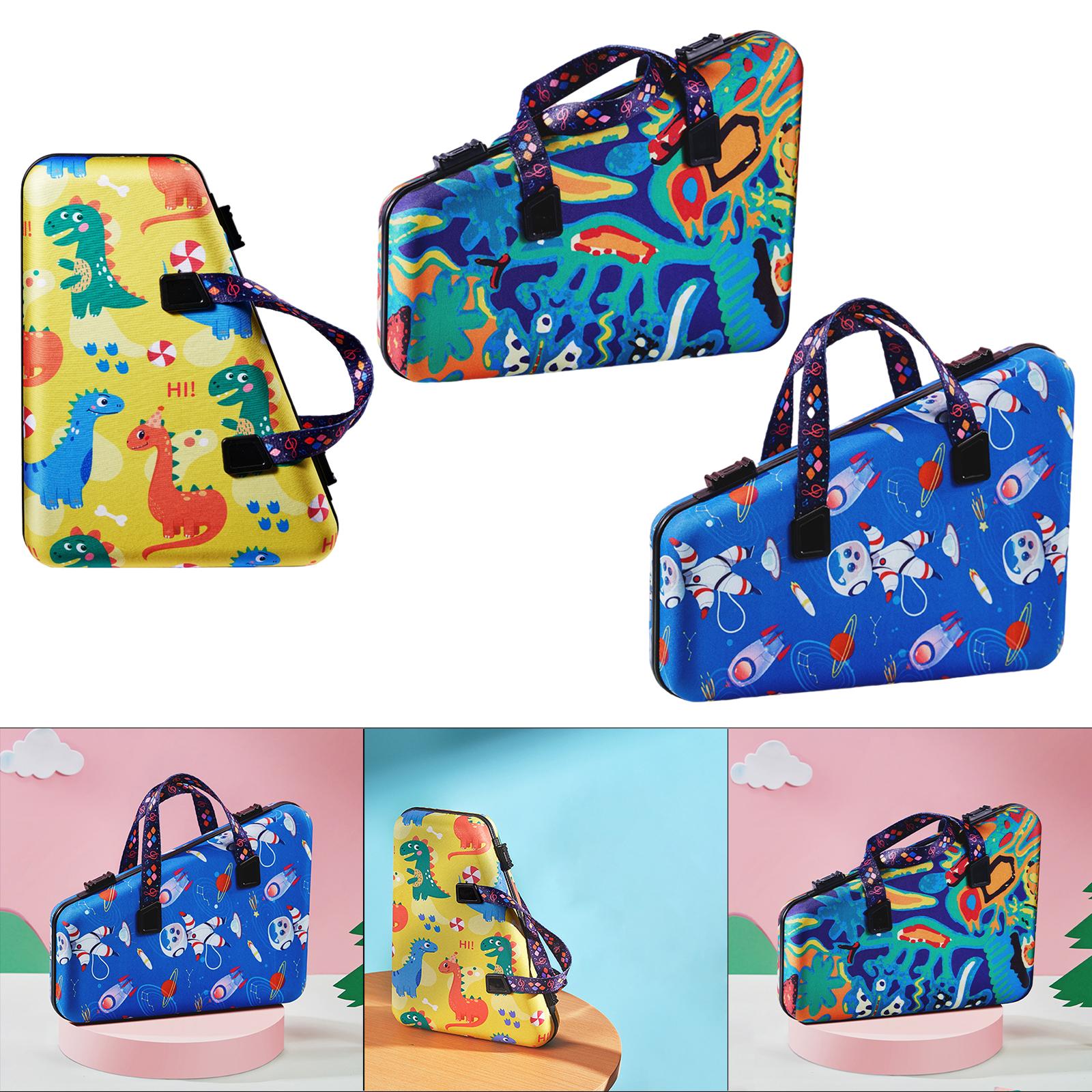 16 Keys Glockenspiel with Hammer Storage Children Educational Tool Musical Instrument Hand Knocking Xylophone for Musicians