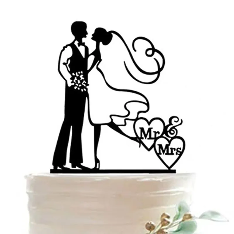 Anillo acrílico dorado Ins para tarta de boda, propuesta de novia y novio, adorno para tarta de boda para , de compromiso, decoración de postre