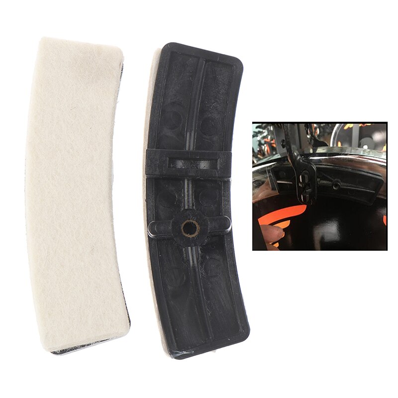 1Pair Hairy Pad Spinning Exercise Bike Brake Pads Replacement Parts For Fitness