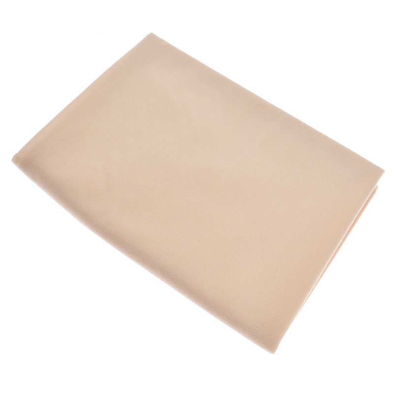 Tela de piel de muñeca de 50cm x 150cm, tejido de felpa de Color sólido para manualidades, suministros de costura de retazos, accesorios: 1