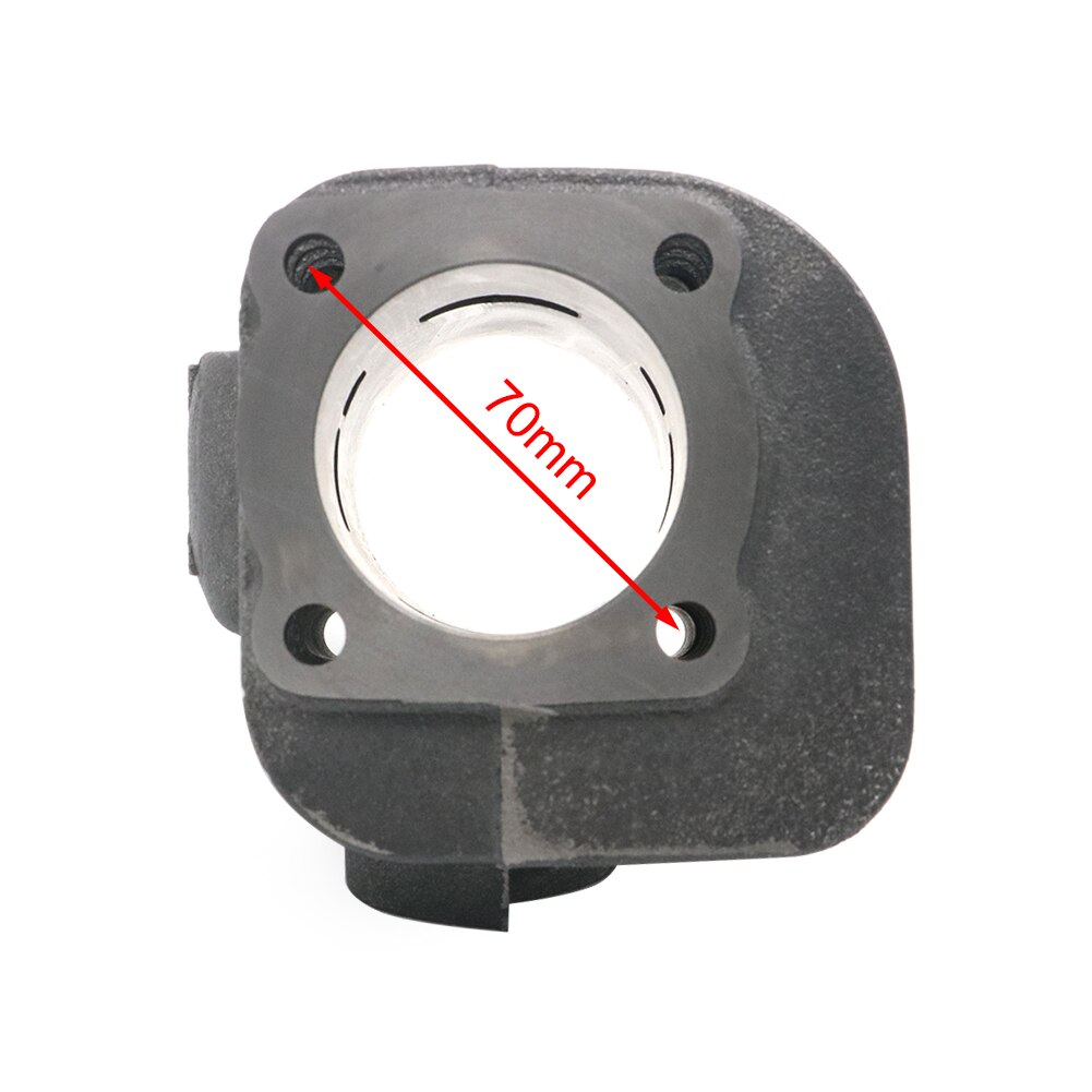 Iso reikä pää kit 90cc 2- aivohalvauksen 50 qmf  e50 qmf 1 e 50 qmf 1 pe 50 qmf minarelli moottorit . 50mm, 12mm männäntapin w / sylinterikannen