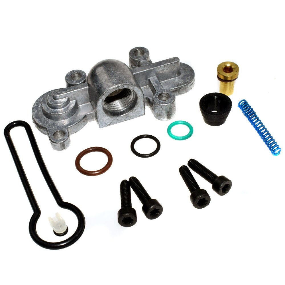 ISANCE For Ford F250 F350 F450 F550 Super Duty Powerstroke Turbo Diesel Fuel Pressure Regulator Set 6.0L Blue Spring