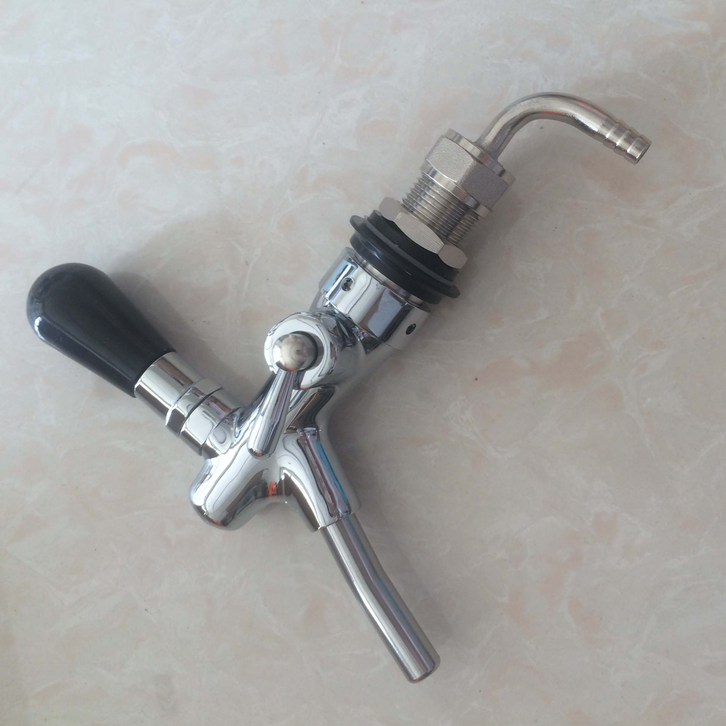 Draft Compensator Beer Tap With 304 Stainless Steel Inner Parts ,Beer Tap With flow controller In Bar Productor Sets