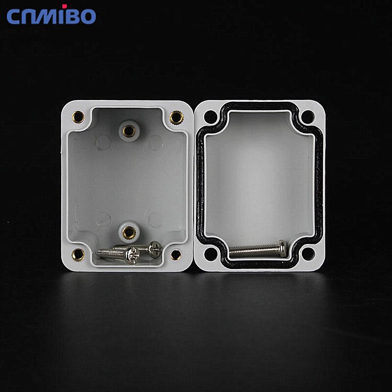 IP68 electric junction box DIY for PCB / cable gland 65*50*55mm small size electronics enclosure