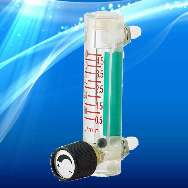 3/5/25L/Min Lucht Zuurstof Gas Flow Meter Sensor Flowmeter Caudalimetro Teller Indicator O2 Oxigen Gas meter Flow Apparaat Schakelaar