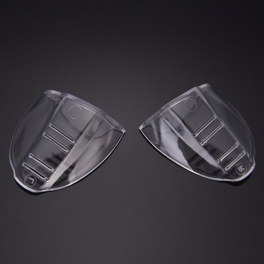 2 Stuks Eye Flexibele Clear Schilden Side Veiligheidsbril Bril 95% Bescherming Universele Anti Fog Voor Vrouwen Mannen Mode