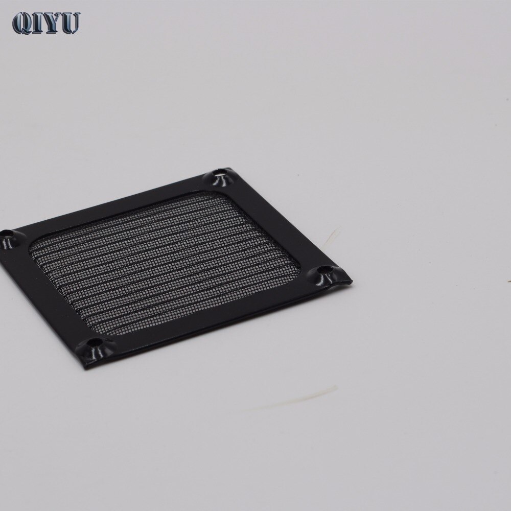 Metal dust filter, 8 cm PC computer chassis cooling fan dust,S80-MF Black Aluminum mesh,8025 8038 fan grill