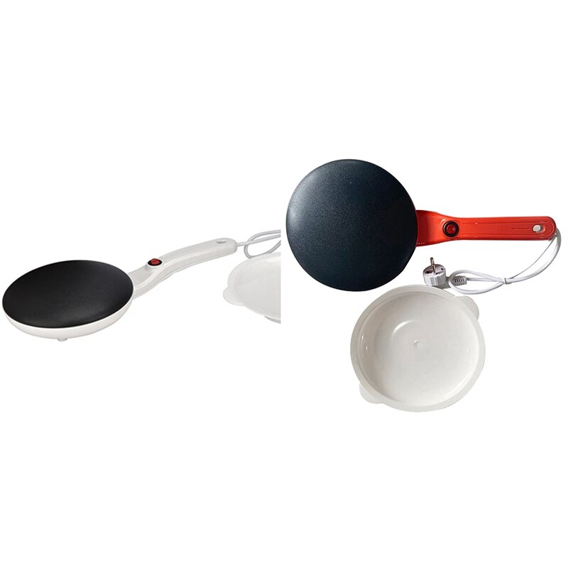 Elektrische Krepp Hersteller Frühstück Pizza Maschine Pfannkuchen Backen Pfanne Kuchen Antihaft-Bratpfanne Chinesische Frühjahr Rolle Kochen Werkzeuge Eu stecker