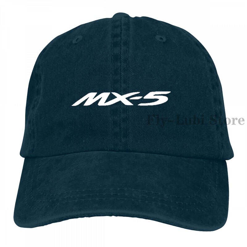 Mazda Mx 5 Baseball cap men women Trucker Hats adjustable cap: 2-Navy