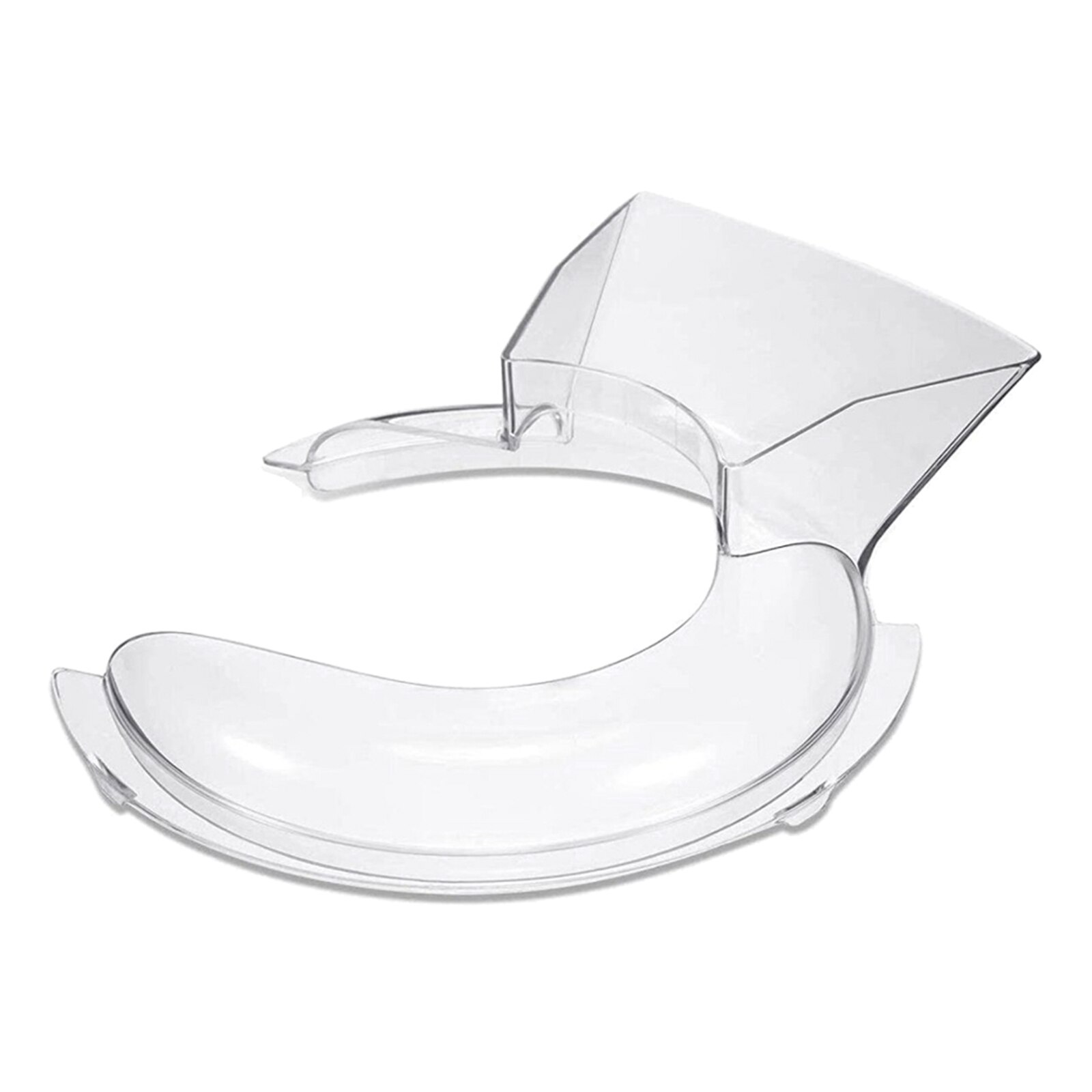 Pouring Shield for 4.5 and 5 Quart Tilt Head Stand Mixer Bowls 15x15.5cm