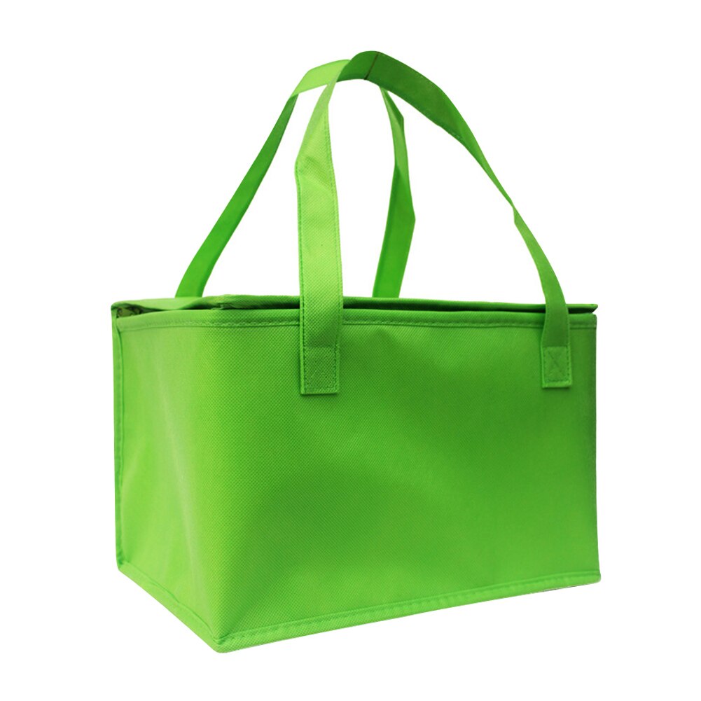 Isolati Borsa Termica Pacchetto di Ghiaccio di Alluminio Foglio di Consegna di Alimento Scatola di Pranzo di picnic Impermeabile Dispositivo di Raffreddamento Torta Portatile di Grande Capacità: verde / 25 x 40 x 40 cm