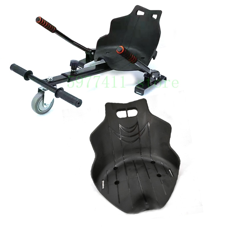 Balanced Drifting Kart-cojín de asiento para Hoverboard, negro