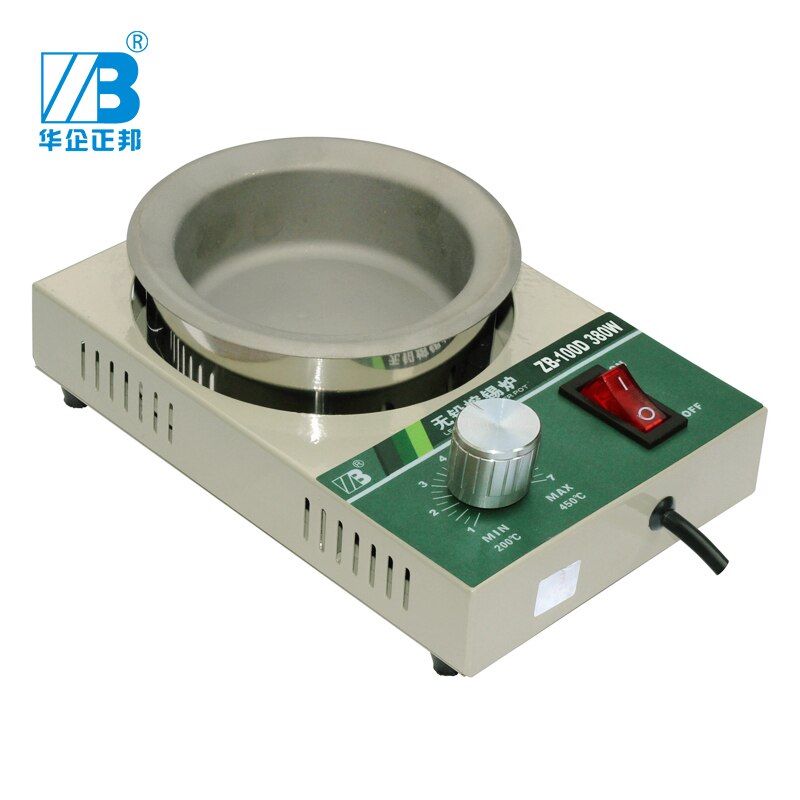 Soldering Iron Lead Free Solder Pot Soldering Desoldering Bath Tin melting furnace Wire Tinning Tool