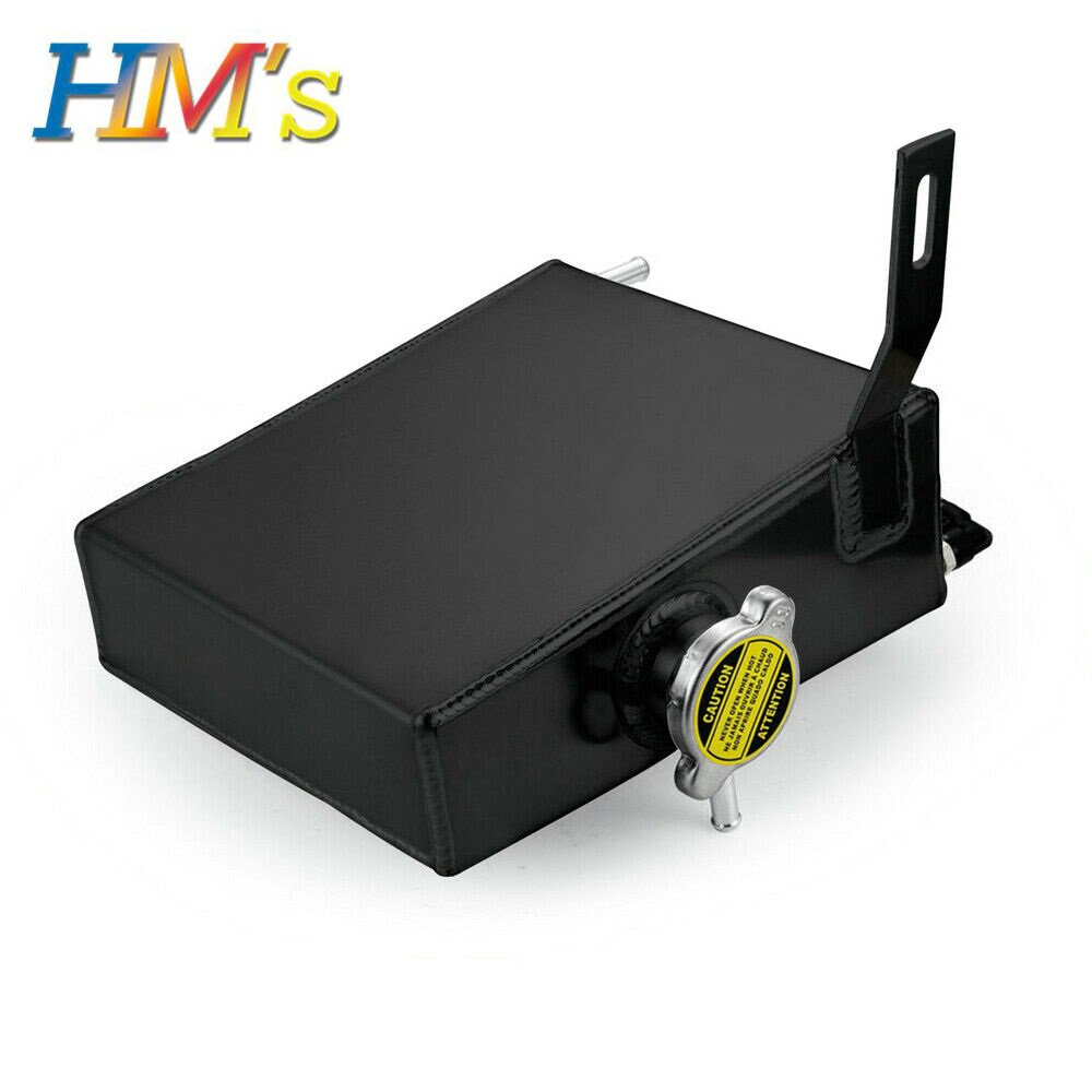 Chrome 2L Aluminum oil tank Radiator Coolant Overflow Tank kit for Supra MK III IV 7MGTE 2JZGT