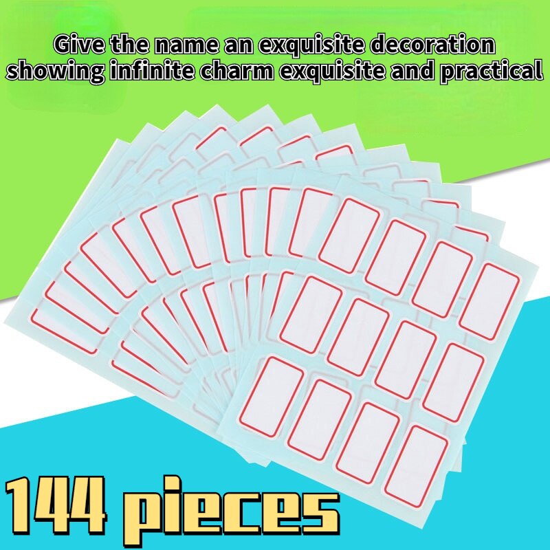 Waterproof 144 self-adhesive label paper thermal label self-adhesive paper packaging label supermarket price blank label