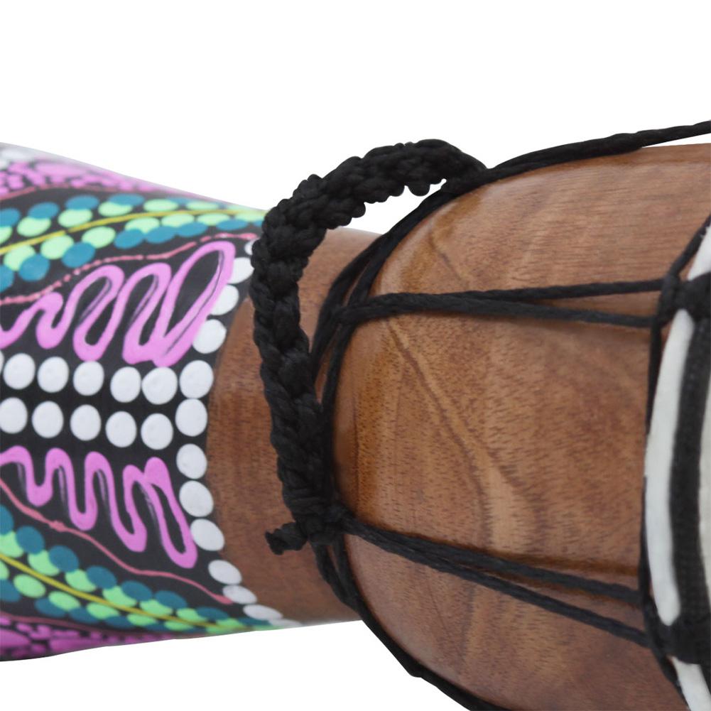Djembe de 4 pulgadas, Tambor Africano , Bongo, instrumentos musicales de madera, instrumentos de percusión