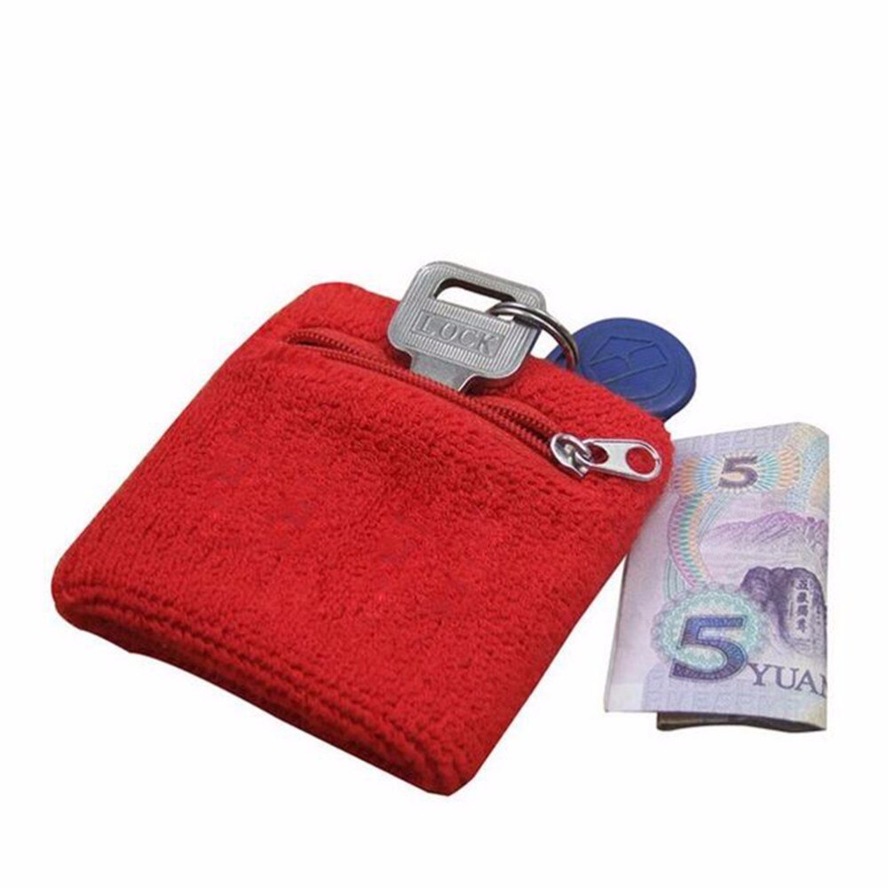 Rits Pols Portemonnee Pouch Band Rits Running Travel Gym Fietsen Veilig Key Card Sport Tas Katoen Opslag Comfortabel Voor Running