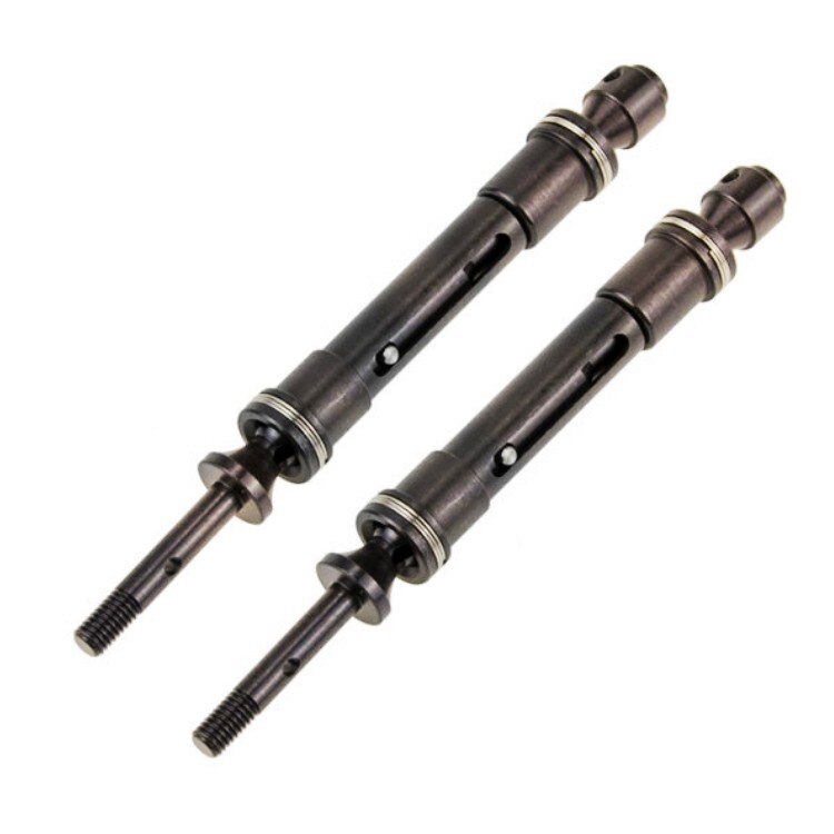 Cvd Staal Voor & Achter Aandrijfas Vergadering Heavy Duty Voor 1/10 Traxxas Slash 4X4, Slash, rustler Vxl, Stampede 4X4 Vxl Auto: 2Rear