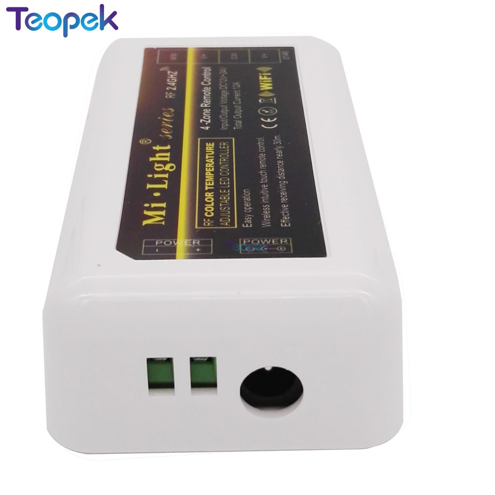 MiBoxer CCT Led Controller CW/WW Led Dimmer FUT035 2.4G Remote WL-Box1 Wifi Control For Color Temperature Led Strip DC12-24V