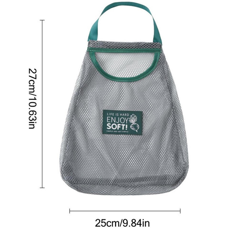 Bolsas reutilizables de frutas y verduras, bolsa de malla de algodón para la cocina, bolsa de almacenamiento de verduras, organizador, bolsa de malla para almacenamiento ecológica