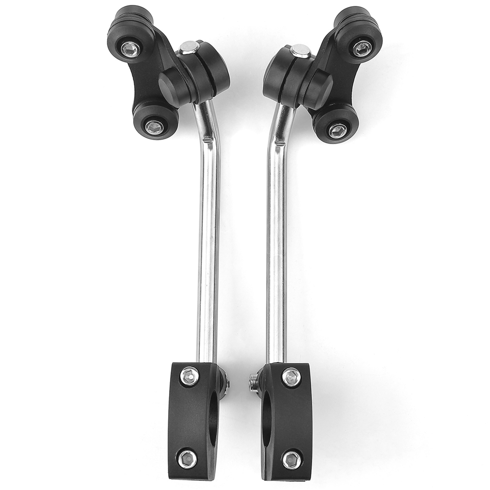 Windscreen Bracket Motorcycle 7/8" 22mm / 1" 25mm Standard Handlebar Windshield Mount Clamp For KAWASAKI NINJA 400 Z650 Z750