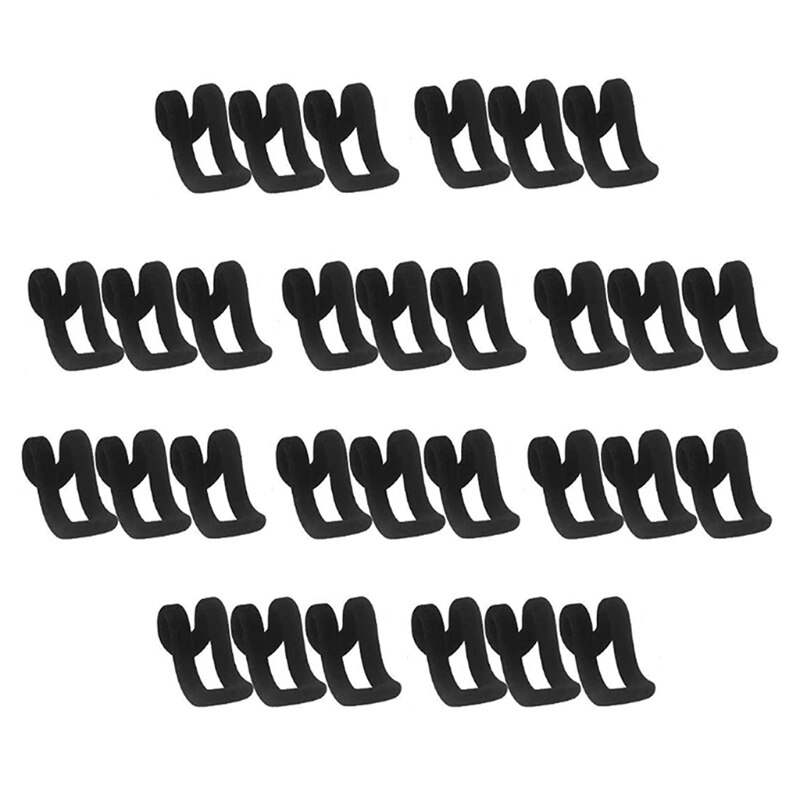 Cintres en cascade pour le rangement des vêtements, utilisations pratiques, crochet de flocage pour garde-robe: Black