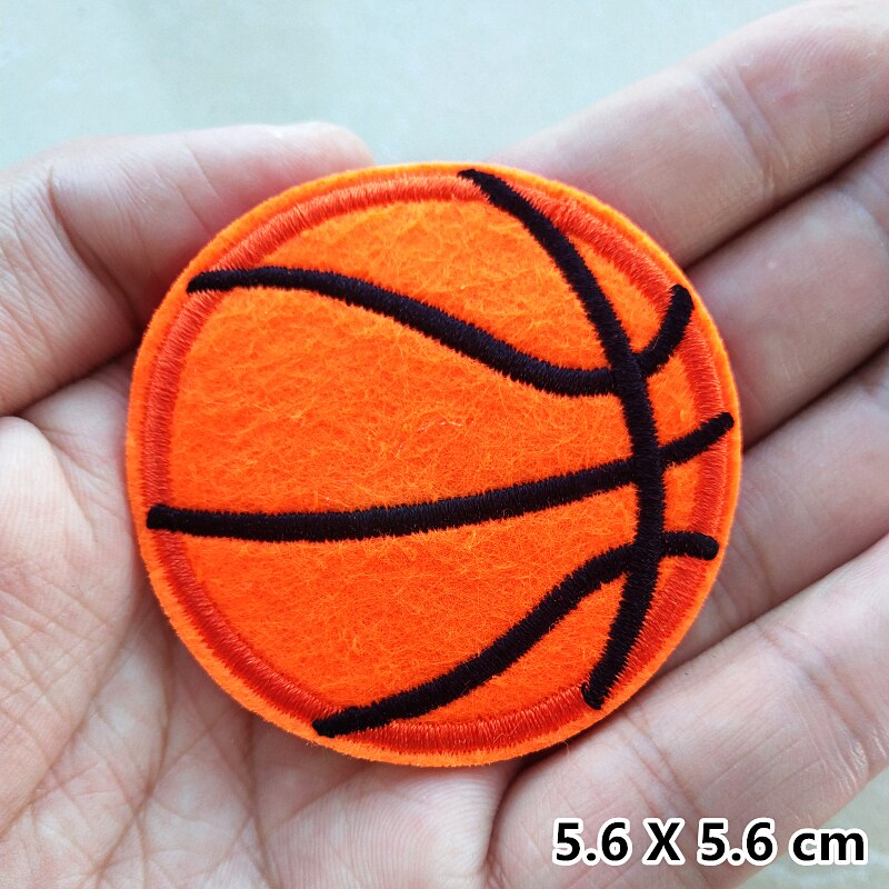 Ball Pattern Embroidery Patches For Clothes Iron on Appliques Basketball Football Stickers Embroidered Badges DIY Patch Baseball: 226