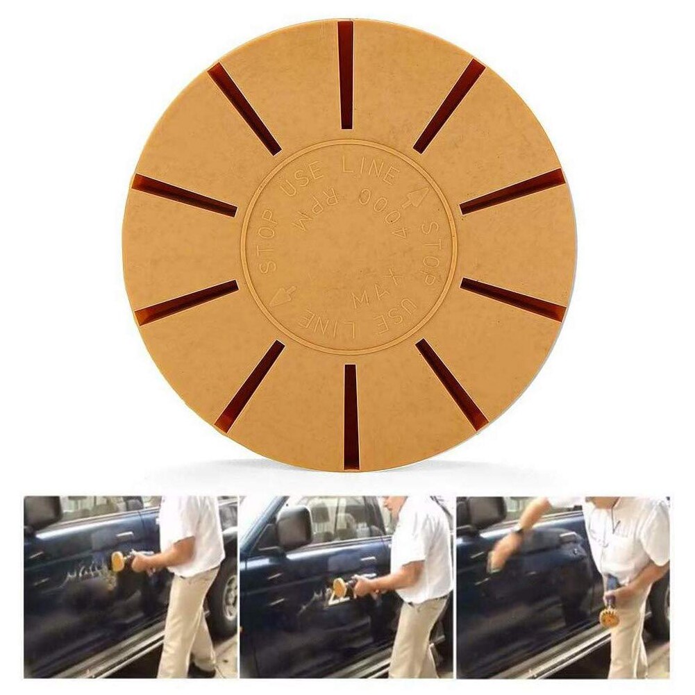 Paint Removal Lightweight Practical Mini Durable Round Eraser Powerful Clean Pneumatic Repair Auto Universal Rubber Wheel